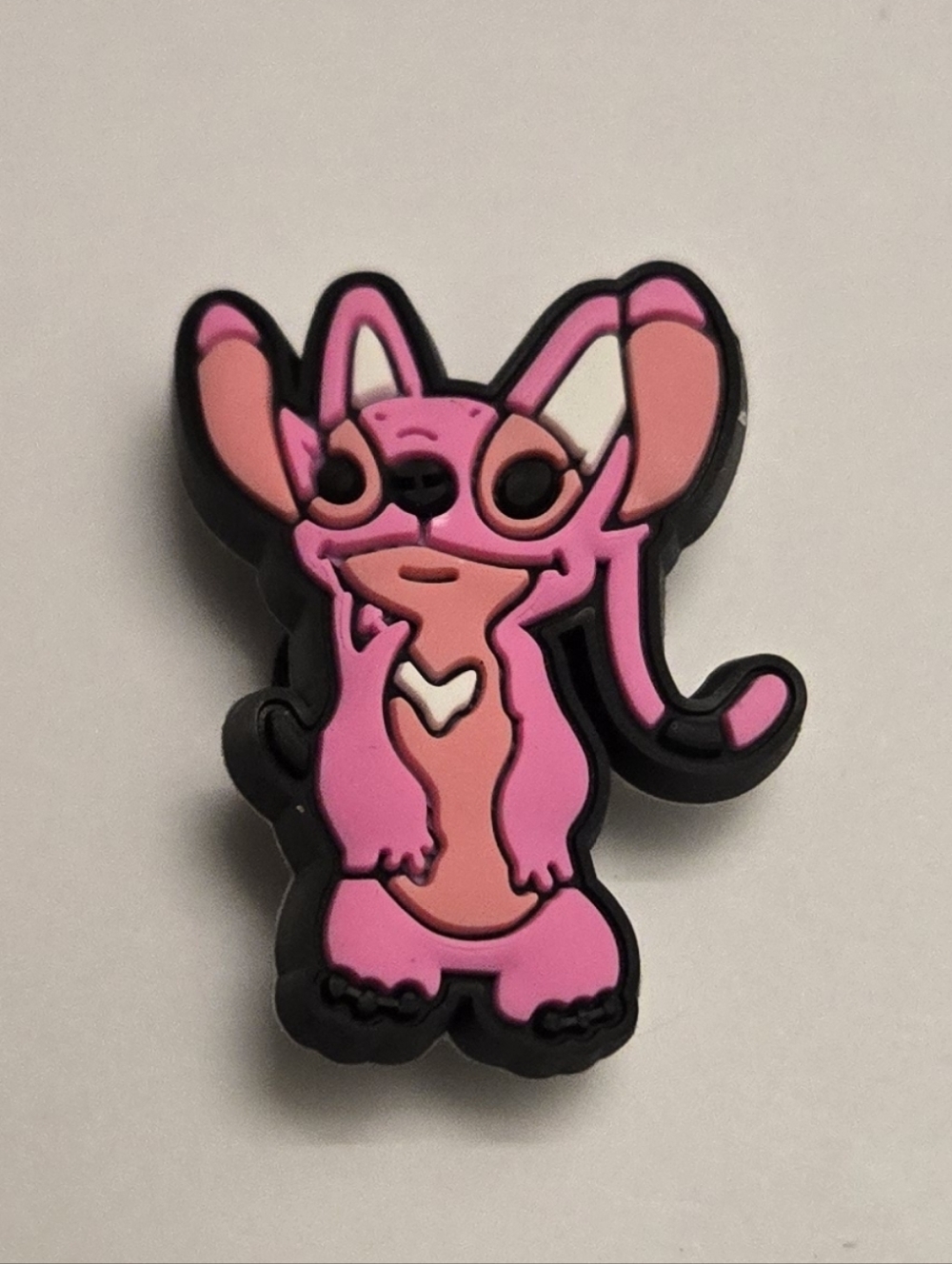 Angel Stitch Croc Charm Jibbitz Disney Pink Alien